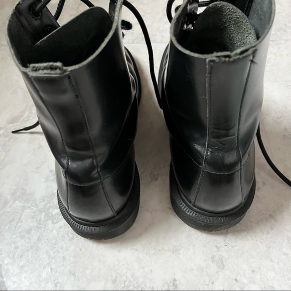Dr. Martens Arthur Boanil Brush Black Combat Boots MIE England Lace Up Mens 8 main image 11